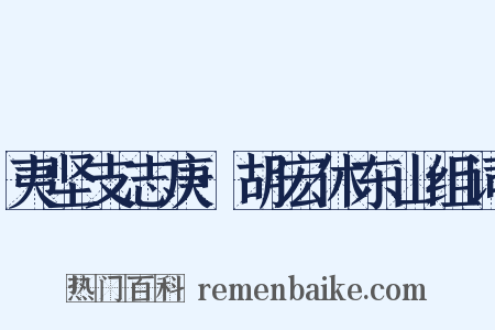 夷坚支志庚·胡宏休东山组词是什么意思的图片